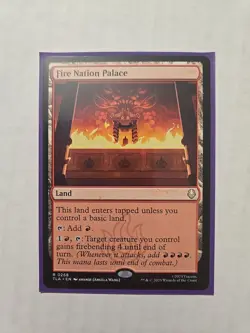 Fire Nation Palace - Avatar - NM - Rare - Land - MTG - Image 1