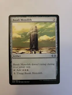 MTG - Basalt Monolith - Double Masters- Regular Uncommon - Image 2