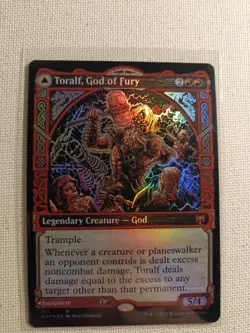 Toralf, God of Fury (Showcase) Kaldheim Foil - Image 1