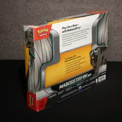 POKEMON TCG MABOSSTIFF ex BOX - Factory SEALED - 4 Booster PACKS & PROMOS - Image 2