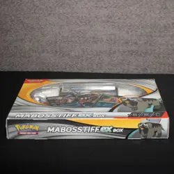 POKEMON TCG MABOSSTIFF ex BOX - Factory SEALED - 4 Booster PACKS & PROMOS - Image 5