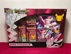 Pokemon TCG 25th Anniversary Celebrations Dark Sylveon V Collection Box Sealed - Image 1