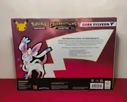 Pokemon TCG 25th Anniversary Celebrations Dark Sylveon V Collection Box Sealed - Image 2