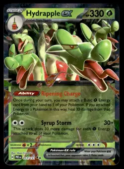 2025 Scarlet & Violet Series - Prismatic Evolutions Hydrapple ex Double Rare #11 - Image 1