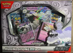Pokemon TCG: Houndstone ex Collection Box - 4 Booster Packs NEW Sealed - Image 1