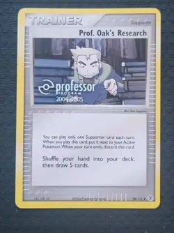 Prof. Oak's Research - Pokemon TCG Professor Program 2004-2005 Promo - Image 1