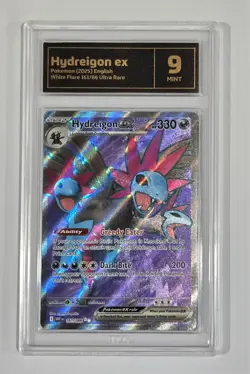 Pokemon Slab: Hydreigon ex - 161/086 - WHT - Graded TCG Mint 9 - Image 1