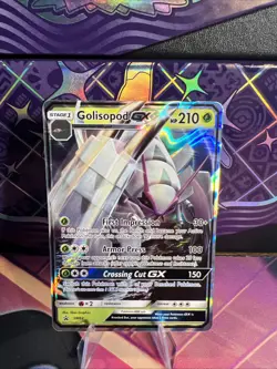 Golisopod GX SM62 Black Star Promo Set ULTRA RARE Pokemon Card NEAR MINT - Image 1