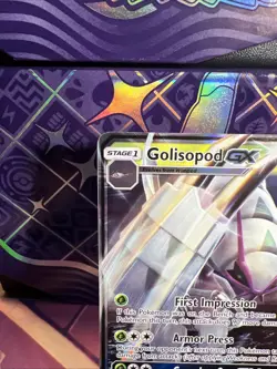 Golisopod GX SM62 Black Star Promo Set ULTRA RARE Pokemon Card NEAR MINT - Image 2