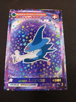 Pokemon Mega Latios Mega Evolutions Set Galaxy Holo Peru US Seller - Image 1