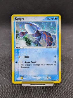 Pokemon TCG Kyogre EX Emerald 6/106 Holo Rare LP-NM - Image 1