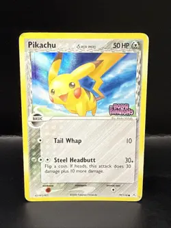 Pokemon Pikachu 79/110 Reverse Holo Rare EX Holon Phantoms 2006 - Image 2