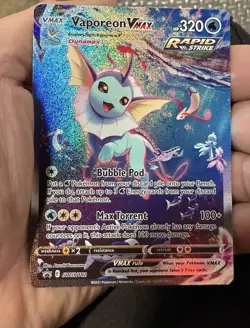 Pokemon Vaporeon VMAX SWSH182 Sword & Shield Promo Card Holo Cards Lot Of 2 🔥 - Image 4