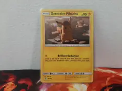 Detective Pikachu Holo black star promo sm194 Pokemon TCG - Image 1