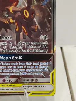 Pokemon SM241 Umbreon & Darkrai GX Tag Team Black Star Promo NM - Image 3