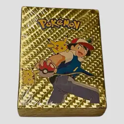 Pokemon Gold Foil Card Deck Gold NEW SEALED! RARE!! - Image 1