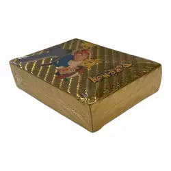 Pokemon Gold Foil Card Deck Gold NEW SEALED! RARE!! - Image 4