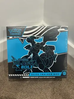 Pokemon TCG Scarlet & Violet Black Bolt Elite Trainer Box ETB - Ships Now - Image 1