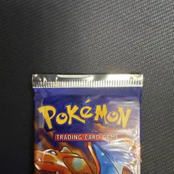 1999 Pokemon Base Set Unlimited Booster Pack Charizard WOTC Factory Sealed - Image 4