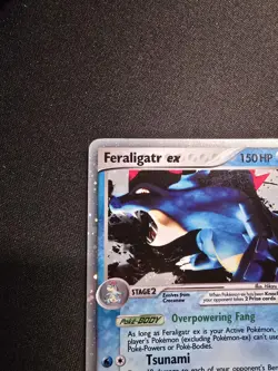Pokemon - Feraligatr ex 103/115 Ultra-rare Ex Unseen Forces - Exc - Image 4