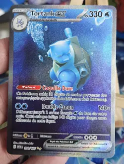 Carte Pokemon Tortank EX 200/165 Alternative EV3.5 Mew 151 FR NEUVE FR - Image 3