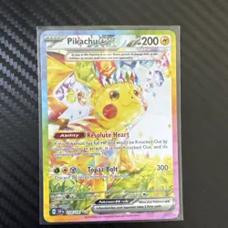 2024 Pokemon SV Surging Sparks SSP EN Pikachu Ex #238/191 - Image 1