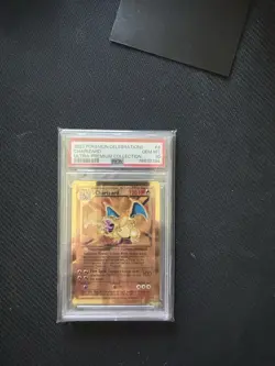??2021 Pokemon Celebrations UPC Ultra Premium CHARIZARD #4 PSA 10?? - Image 3