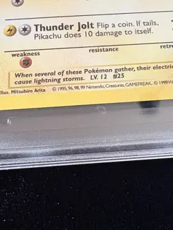 Pokemon Pikachu Shadowless Yellow Cheeks #58 MINT Grade 10, Base Set +BONUS - Image 4