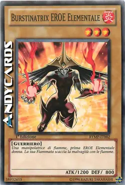 BURSTINATRIX EROE ELEMENTALE (Elemental Hero) Heavy PL comune RYMP IT002 Yugioh - Image 1
