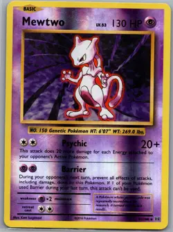 Mewtwo 51/108 Reverse Holo XY - Evolutions - Pokemon Card - NM - Image 1
