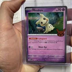 Pokemon Mimikyu 097/193 Holo Trick or Trade Halloween 2023 NM Near Mint Card - Image 1