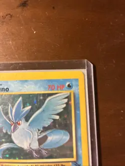 Pokemon TCG Articuno Holo Rare Card 2/62 Fossil Unlimited LP-MP Condition - Image 3