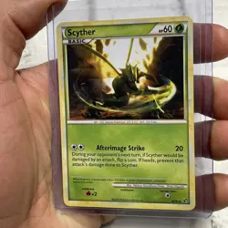 Pokemon Scyther Uncommon Undaunted 36/90 Pokemon Card 2010 Nintendo TCG NM - Image 2