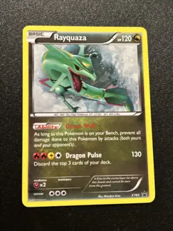 Rayquaza XY64 Promo Pokemon Card ! Excellent Condition - Image 1