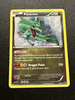 Rayquaza XY64 Promo Pokemon Card ! Excellent Condition - Image 3