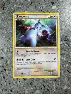 Pokemon TCG Cards Zangoose 39/95 Call of Legends Rare NM - Image 1
