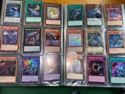 Yugioh card collection binder lot (252 Holo Cards) - Image 1