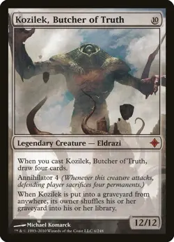 🧙Kozilek, Butcher Of Truth 6 LP ROE Rise Of The Eldrazi MTG - Image 1