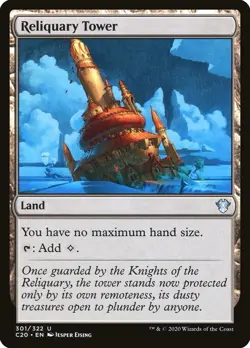 🧙Reliquary Tower U 301/322 C20 Commander 2020 MTG - Image 1