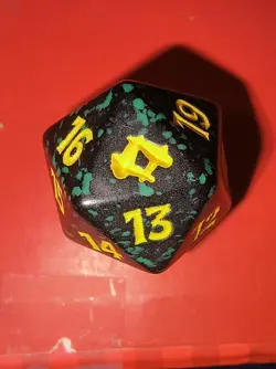 MTG 20-SIDED LIFE COUNTER, DICE, COMPLETE SET of 5 TARKIR: DRAGON STORM TDM, - Image 3
