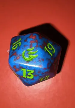 MTG 20-SIDED LIFE COUNTER, DICE, COMPLETE SET of 5 TARKIR: DRAGON STORM TDM, - Image 5
