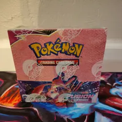 Pokemon TCG Sword Shield Fusion Strike Booster Box Sealed - Image 2