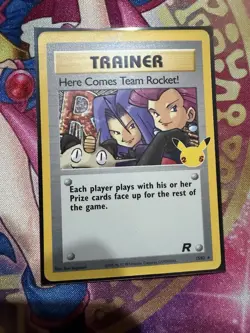Here Comes Team Rocket! - 15/82 - Pokemon Celebrations Classic Collection NM - Image 1