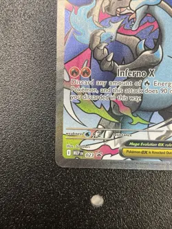 Pokemon Phantasmal Flames MEGA CHARIZARD X EX #23 Black Star Promo From UPC - Image 2