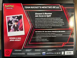 Pokemon TCG Team Rocket’s Mewtwo Ex Box Destined Rivals - BRAND NEW SEALED - Image 2