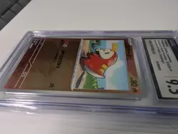 CGC 9.5 Mint Pokemon Fuecoco Japanese Promo 214/SV-P Scarlet & Violet Summer - Image 4