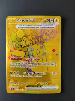 Pikachu EX Gold Secret Rare NM 179/131 - Pokemon ITA - Evoluzioni Prismatiche - Image 1