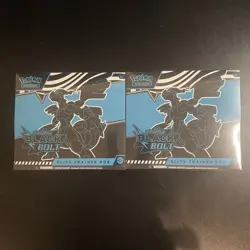 2x Pokemon TCG Scarlet & Violet Black Bolt Elite Trainer Box ETB | SEALED - Image 1