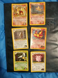 Lotto Carte Pokemon Gym Challenge E Heroes Eng Erika S Venusaur Blaine S Moltres - Image 4