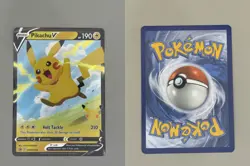 Pikachu V SWSH143 Promo SWSH Black Star Pokemon NM - Image 3